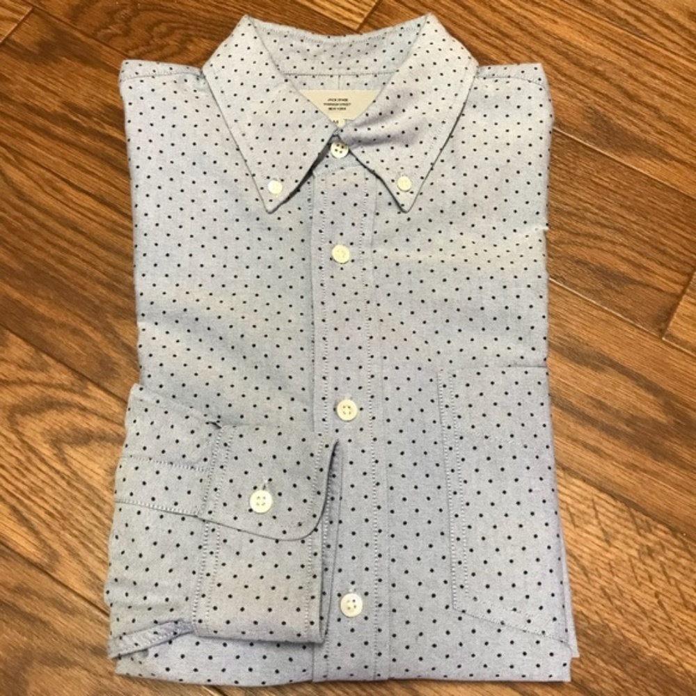 JACK SPADE Long Sleeve Button Down Shirt!